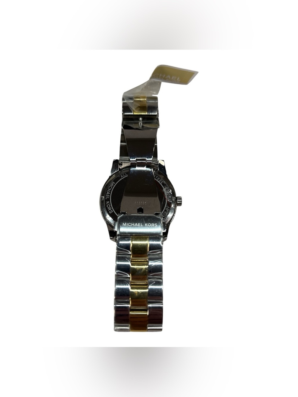 NWT Michael Kors MK-6934 MK6934 Oversized Brynn Pave 2 Tone Women's Watch 42mm - Picture 5 of 6